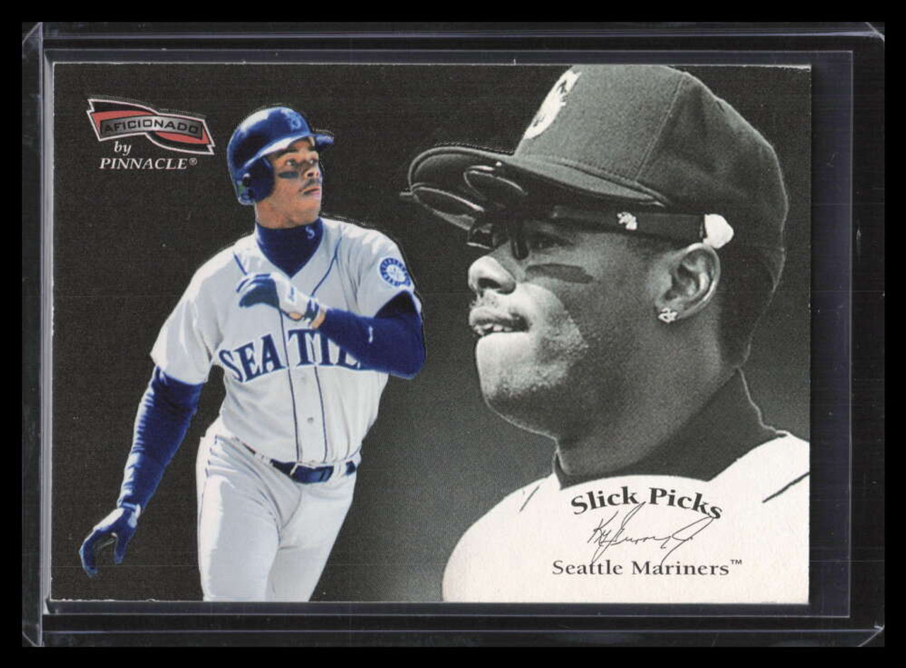 1996 Pinnacle Aficionado Rivals 9 Mo Vaughn Ken Griffey Jr. ID: 132756 -  Sportsnut Cards