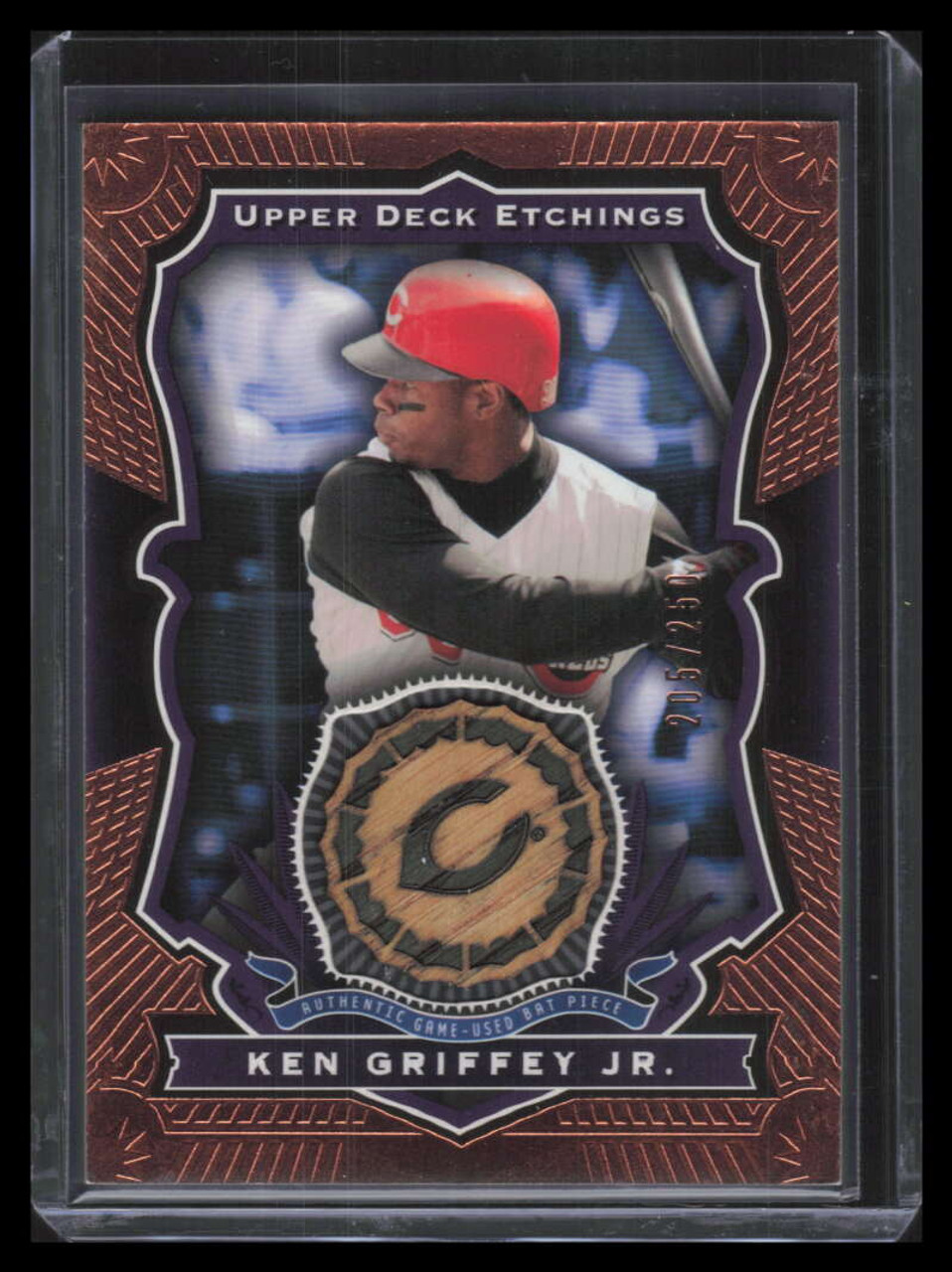  Ken Griffey JR. 2002 Upper Deck Game-Worn Jersey Card