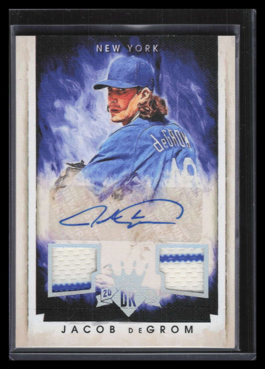 2015 Diamond Kings Signature Materials 211 Jacob deGrom Dual Jersey Auto  20/99