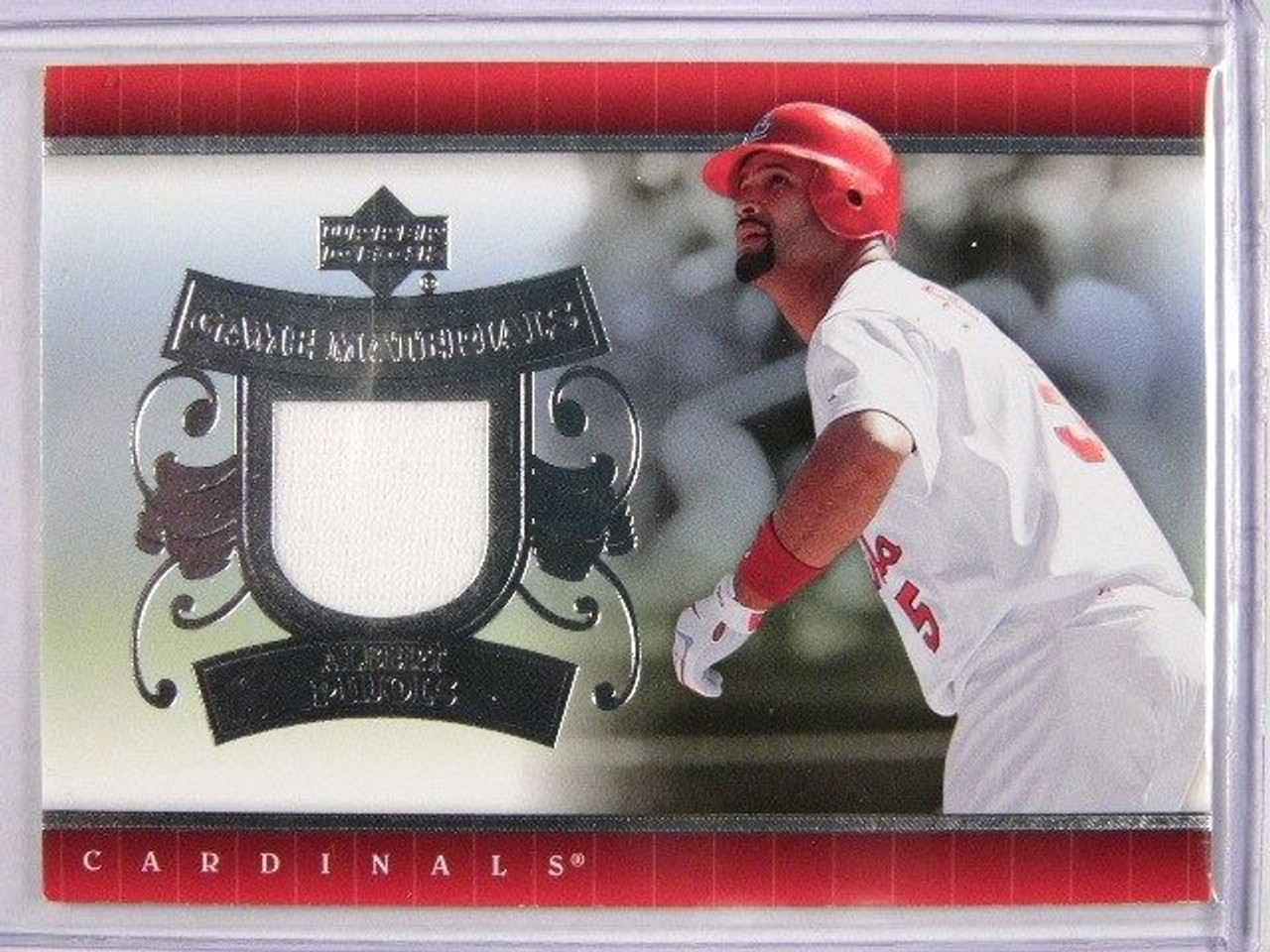 2010 Upper Deck Series 1 Albert Pujols UD Game Jersey #UDGJAP *75068 -  Sportsnut Cards