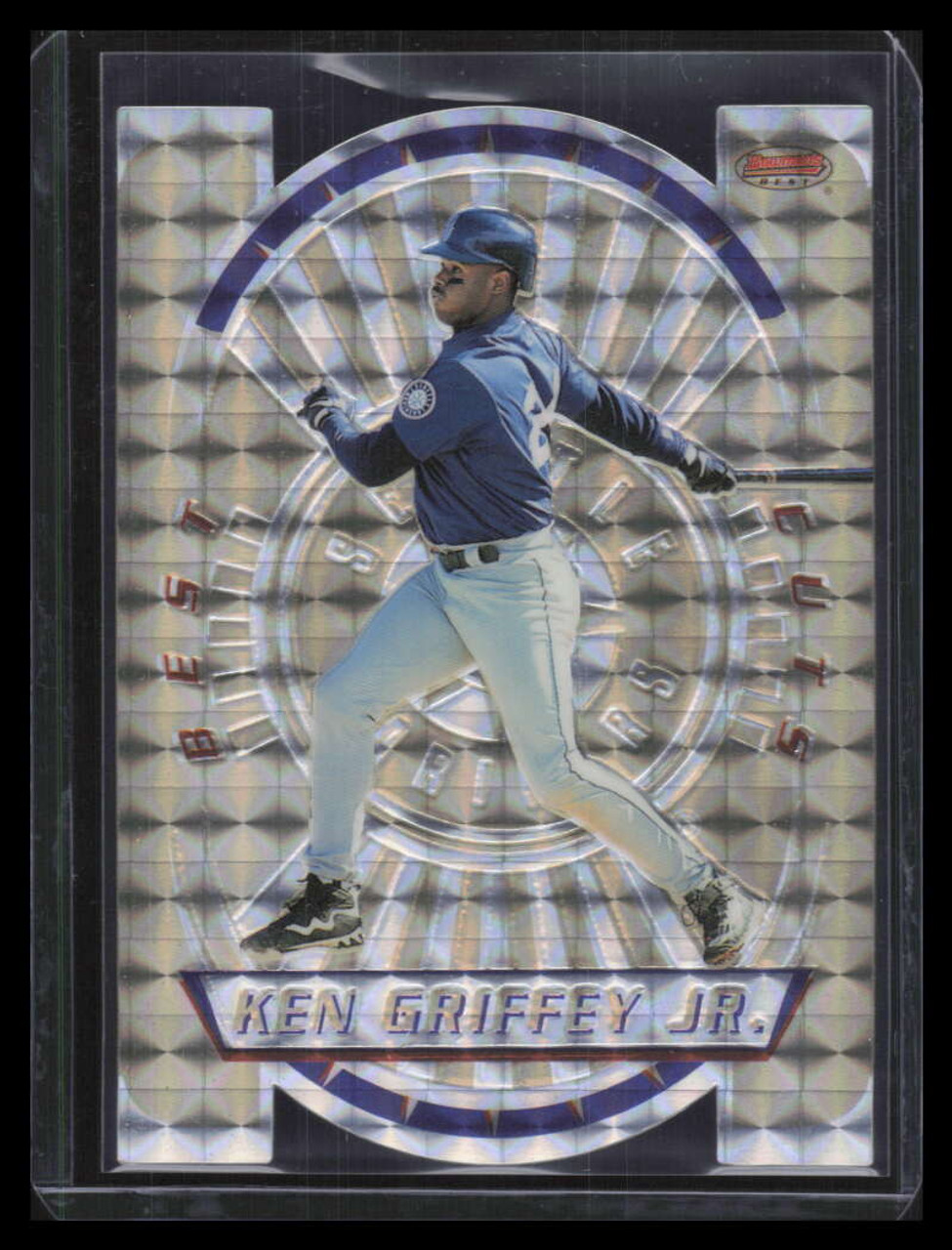 1996 Bowman's Best Cuts Atomic Refractor 1 Ken Griffey Jr