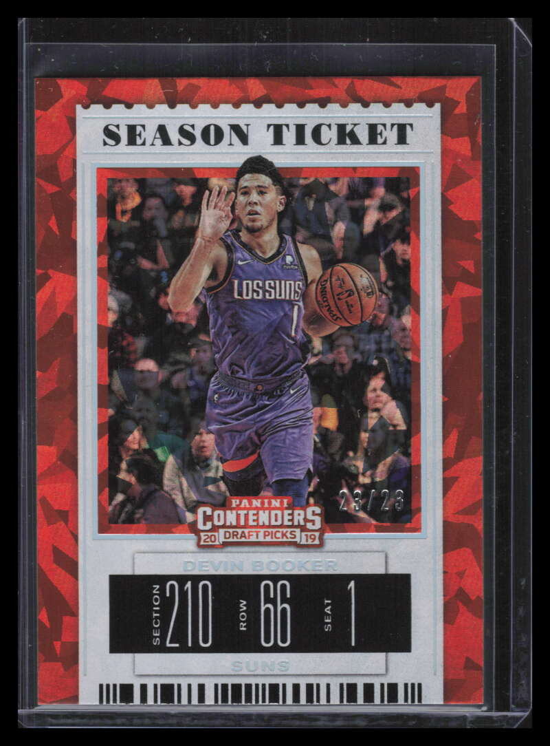 2019-20 Panini Contenders Draft Picks Cracked Ice Ticket 15 Devin