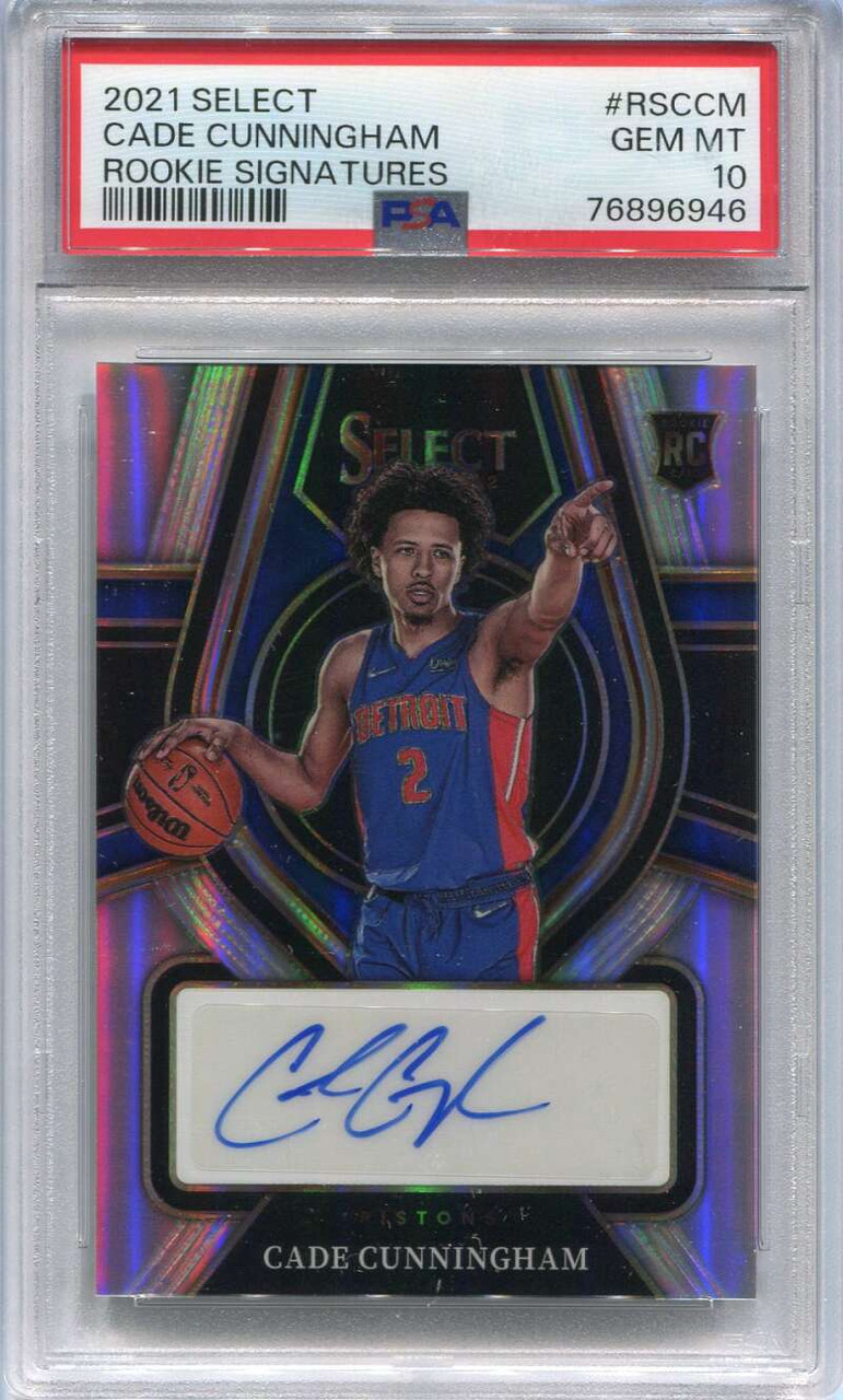 PSA10 CADE CUNNINGHAM SELECT tie dye