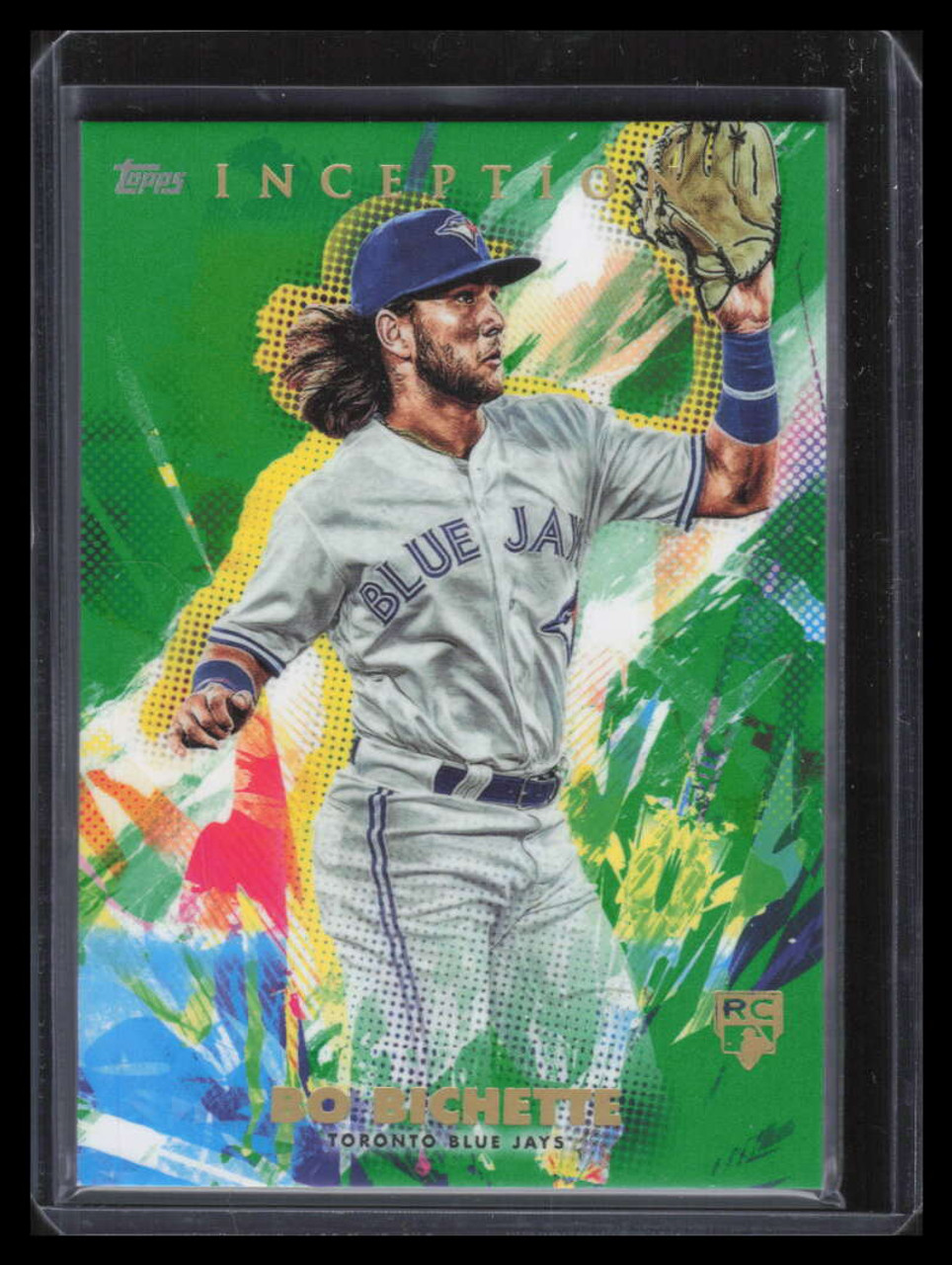 2020 Topps Inception Green 57 Bo Bichette Rookie - Sportsnut Cards