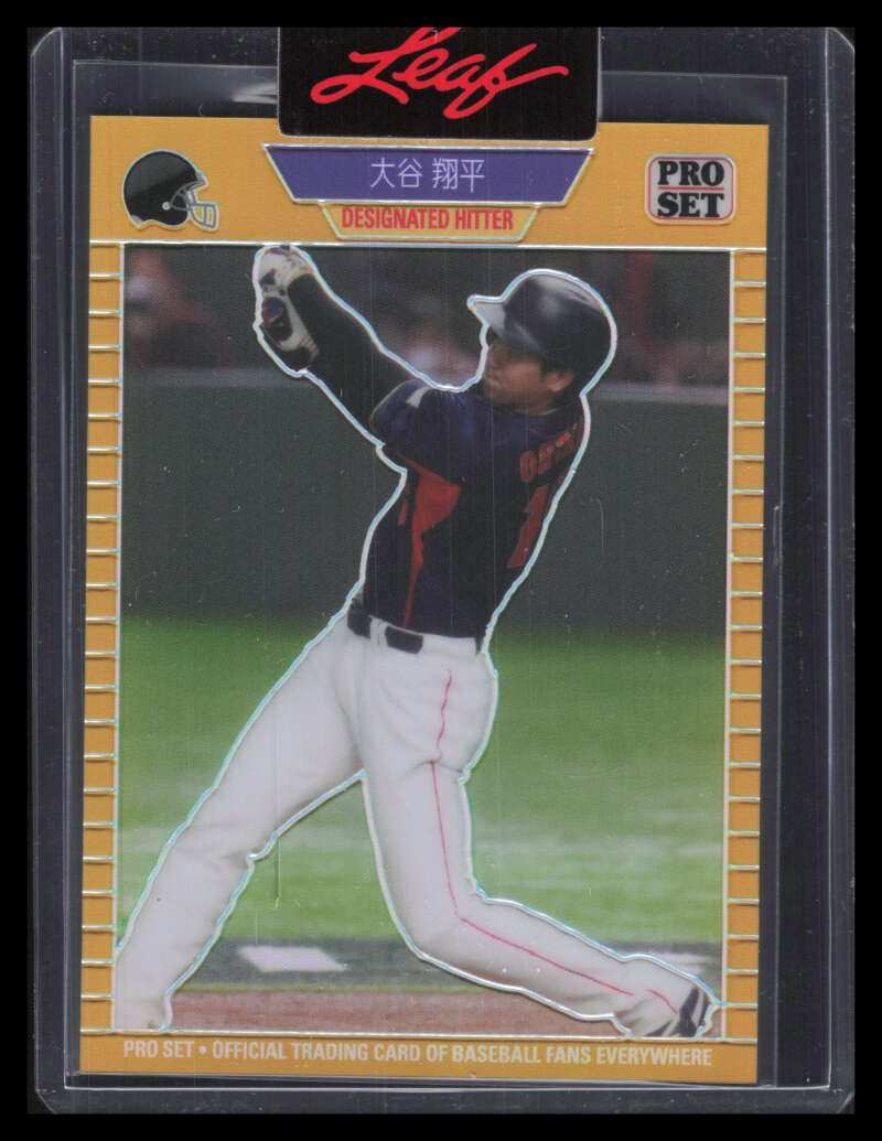 2023 leaf 大谷翔平 Metal ANIME NATION 二刀流 (検索)topps panini