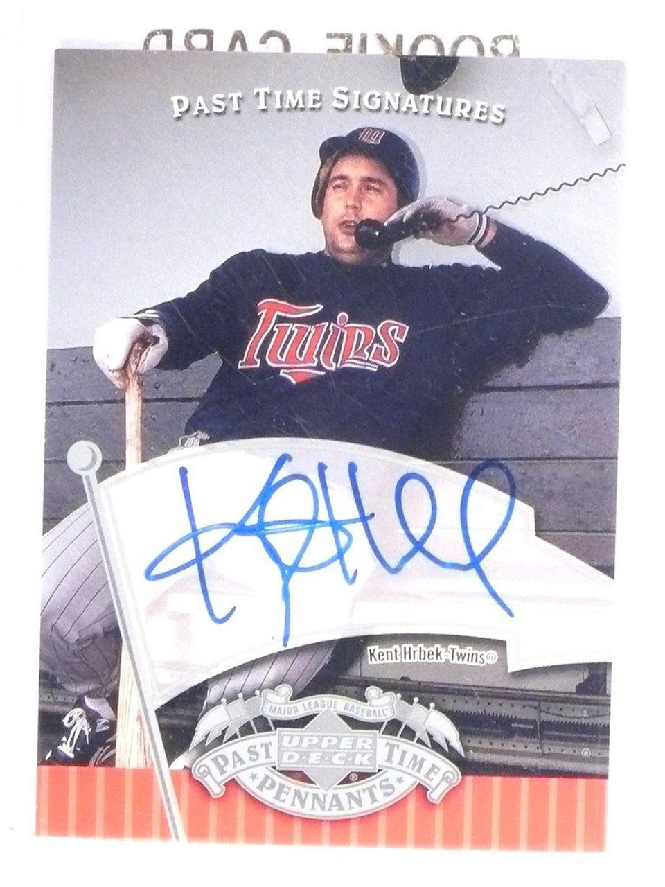 Autographed Kent Hrbek Poster