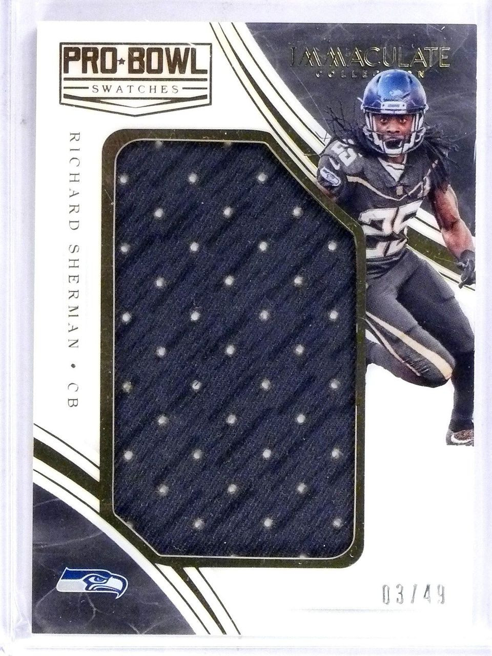 richard sherman jersey card