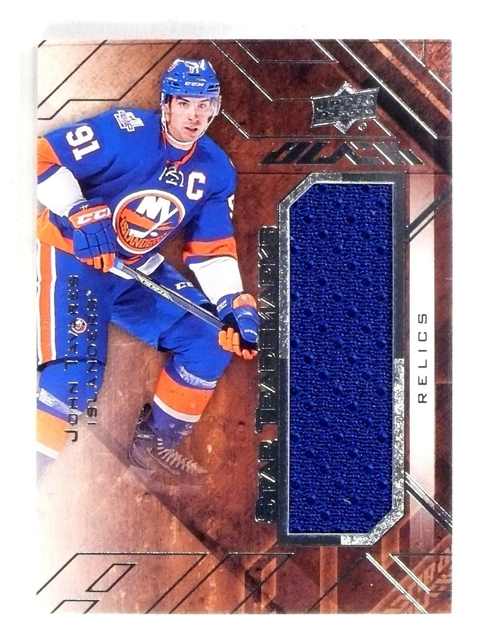 09-10 Upper Deck Rookie Materials John Tavares jersey rc #RM-JT - Sportsnut  Cards