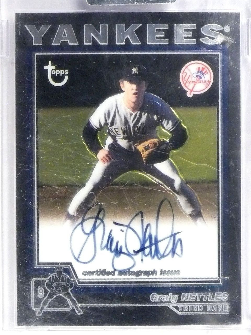 Autographed Graig Nettles MLB Baseballs, Autographed Baseballs