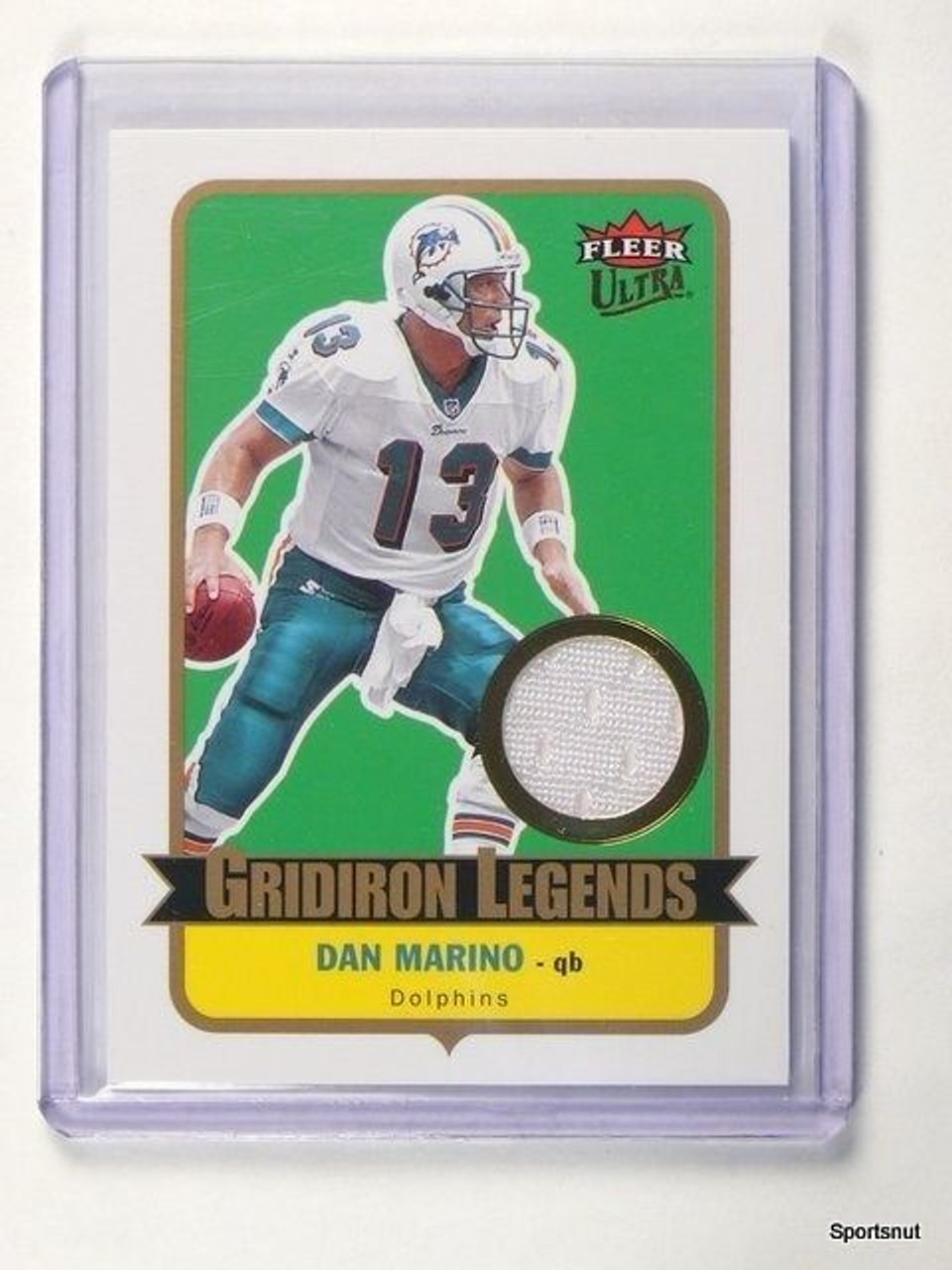 dan marino jersey card