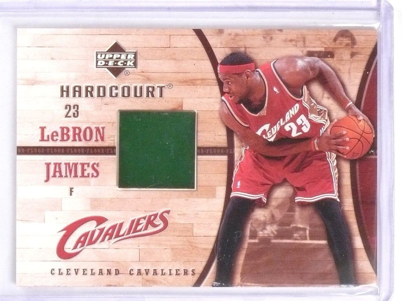 lebron james hardcourt upper deck
