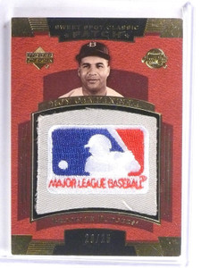 2004 UD Sweet Spot Classic Roy Campanella MLB Logo Patch #D20/25 #SSPCA