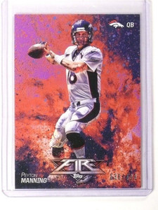 2014 Topps Fire Peyton Manning Purple #D136/499 #72