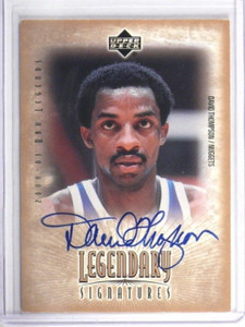 00-01 Upper Deck Legendary Signatures David Thompson auto autograph #DT