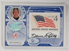 2005 Leaf Century Stamps USA Flag Dave Righetti Autograph #D16/19 #S41