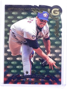 1998 Donruss Gold Press Proof Roger Clemens Die Cut SP/500 #23 *63801