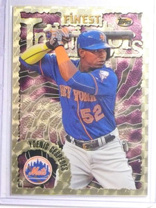 2016 Topps Finest Intimidators Superfractor Yoenis Cespedes #D 1/1 *67643