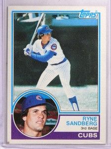 1983 Topps Ryne Sandberg Rookie RC #83