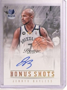 2013-14 Prestige Bonus Shots Gold Jerryd Bayless autograph auto #D01/10 *67926