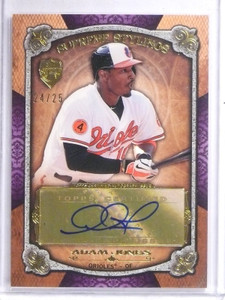 2013 Topps Supreme Stylings Adam Jones Autograph #D24/25 #SSAJ