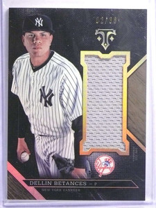 2016 Topps Triple Threads Unity Dellin Betances Jersey #D02/36 #UJRDBN *70436