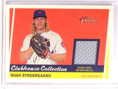 2016 Topps Heritage Clubhouse Collection Noah Syndergaard Jersey #CCRNS *70704