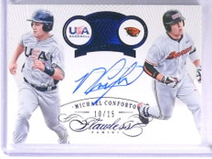 2016 Panini Flawless USA Michael Conforto autograph auto #D10/15 #T-MC *71092