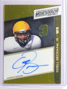 2014 Press Pass Showbound Odell Beckham Jr. autograph auto rc rookie  *71036