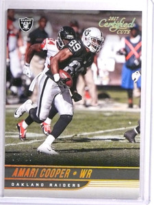 2017 Panini Certified Cuts Gold Holofoil Amari Cooper #D04/10 #75 *71460