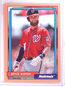 2017 Topps Archives Peach Bryce Harper #D167/199 #250 *71791