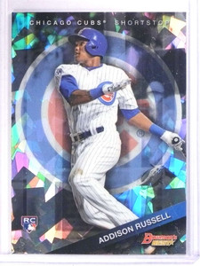 2015 Bowman's Best Atomic Refractor Addison Russell Rookie RC #6 *71831