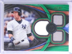 2018 Topps Tribute Green Gary Sanchez triple jersey #D62/99 #TTR-GS *72140