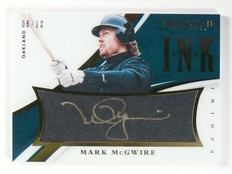 2015 Immaculate Collection Ink Mark Mcgwire autograph auto #D06/10 #26