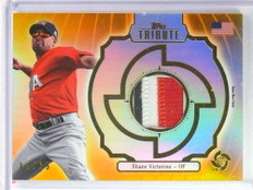 2013 Topps Tribute Team USA WBC Orange Shane Victorino 3clr patch #D14/25 *73881