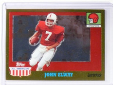 2005 Topps All American John Elway gold Chrome #D322/555 #56