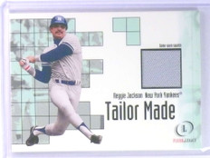 DELETE 21773 2001 Fleer Legacy Tailor Made Jersey Reggie Jackson #11 New York Yankees *74684