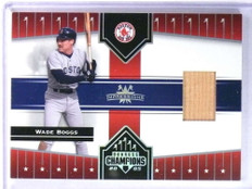 2005 Donruss Champions Impressions Bat Wade Boggs #88 Boston Red Sox *74734