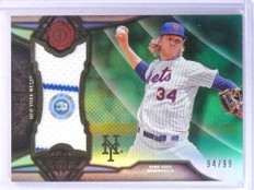 2016 Topps Tribute Stamp Of Approval Jersey Green Noah Syndergaard #/99 *74852