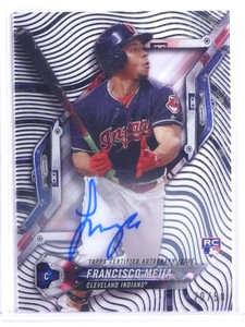 2018 Topps High Tek Disco Black Francisco Mejia Rookie Autograph #D20/50 *75676