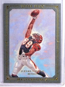 2008 UD Masterpieces Framed Silver Jerome Simpson Rookie #D88/89 #63 *75897