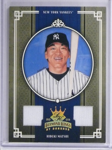 2005 Diamond Kings Gold Hideki Matsui Dual Jersey #D45/50 #161 *64989