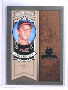 2005 Diamond Kings HOF Heroes Framed Green Stan Musial #D48/50 #HH29 *76218