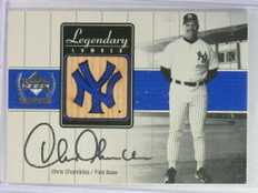 2000 Upper Deck Yankees Legends Legendary Lumber Chris Chambliss #CC *80246