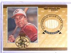 2001 Donruss Bat Kings Frank Robinson #D244/250 #BK9