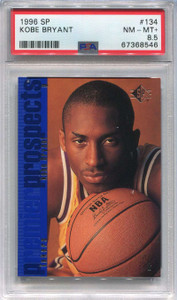1996-97 SP 134 Kobe Bryant Rookie PSA 8.5 NM-MT+