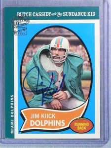 2004 Topps All-Time Fan Favorites Jim Kiick Autograph Auto #JK