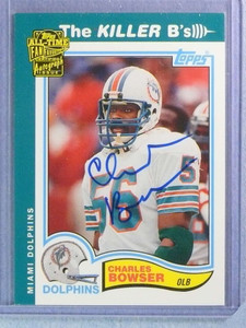 2004 Topps All-Time Fan Favorites Charles Bowser Autograph Auto #CBo