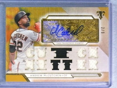 2017 Topps Triple Threads Relics Andrew McCutchen Jersey #21/36 #TTRAM2 -  Sportsnut Cards