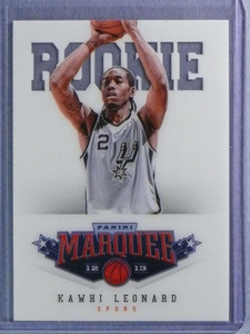 2012-13 Panini Marquee Kawhi Leonard Rookie RC #476