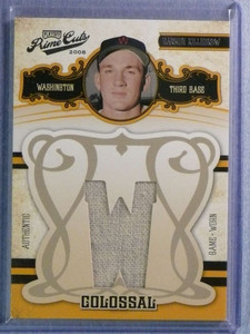 2008 Playoff Prime Cuts Colossal Game Worn Harmon Killebrew Jersey #06/10 